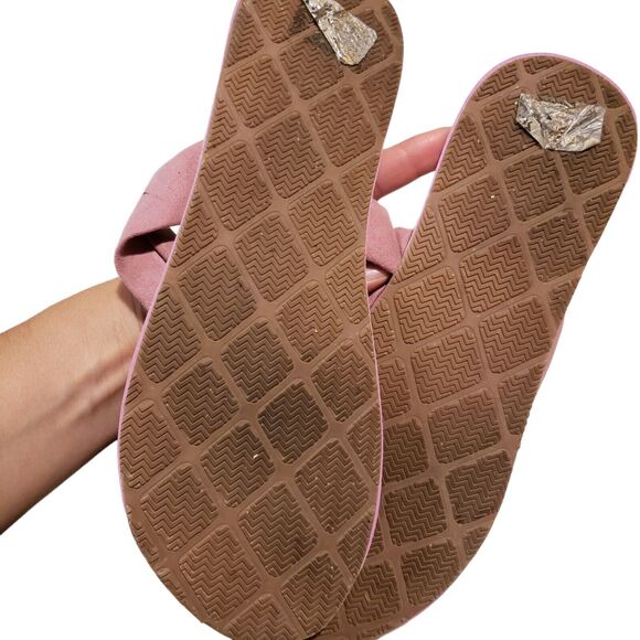 High Tide Flip Flops Beach Sandals Pink, Women's Size 8 - Picture 2 of 5